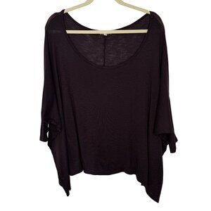 Anthropologie Maronie Loose-Fit Flowy Batwing Sleeve Top, M